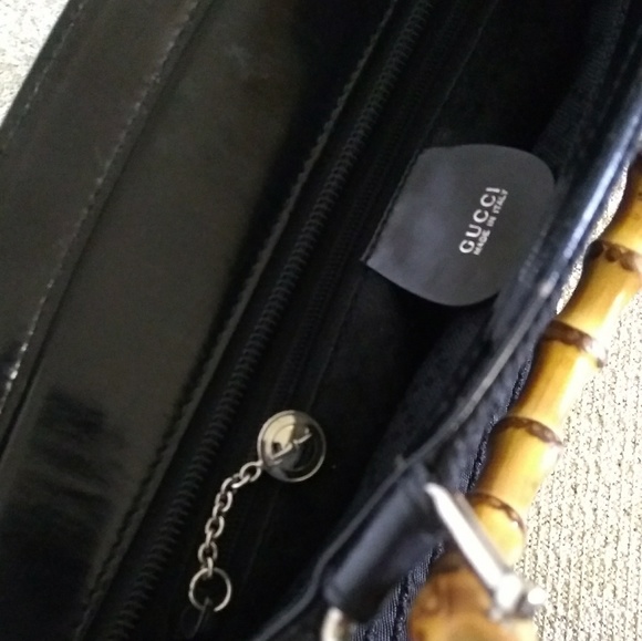 Gucci Black Fabric Bag. - Picture 5 of 8